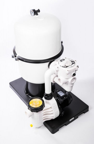 Sandfilteranlage Poolfilter Superflow inkl. 6 Wegeventil für Pools bis 40m³