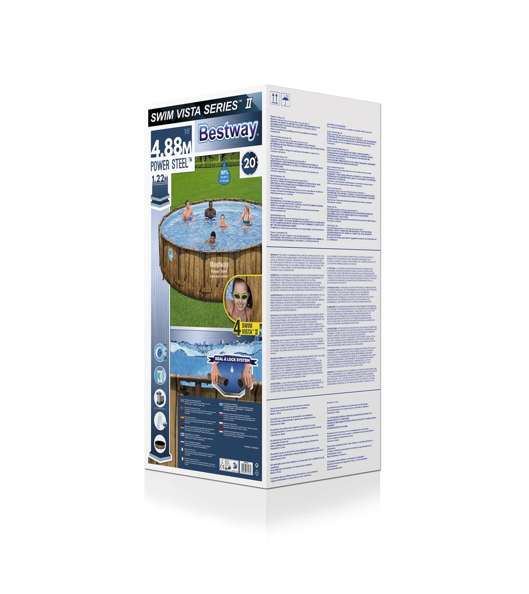 Bestway Pool Kartonverpackung