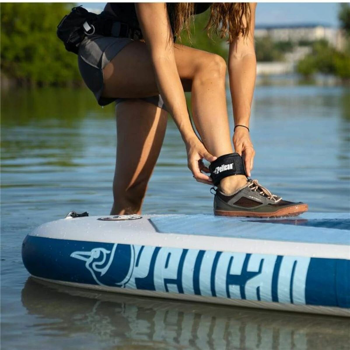 Aufblasbares Paddel-Board mit Zubehör BORACAY Blau