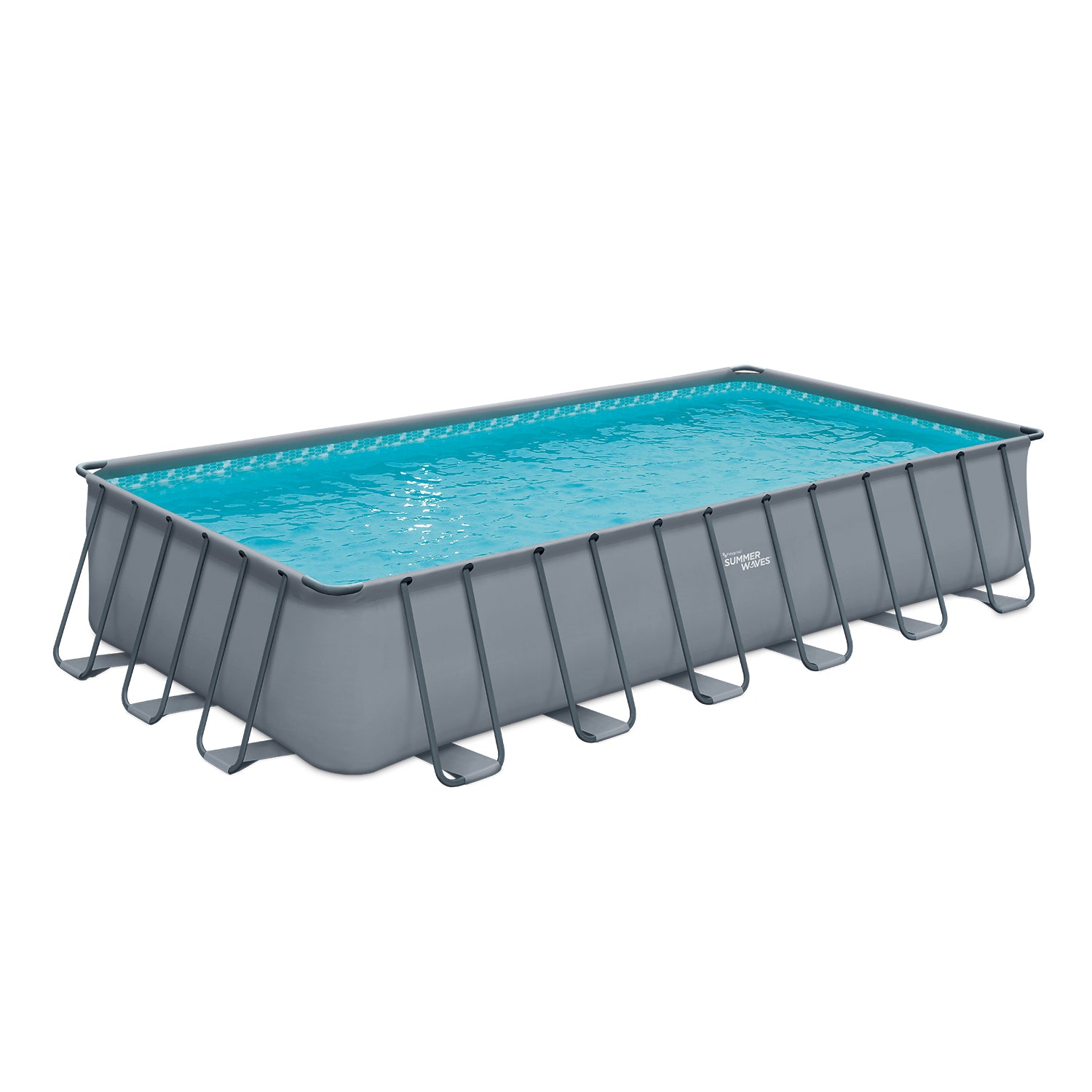 Summer Waves Elite Pool 732x366x132 cm anthrazit