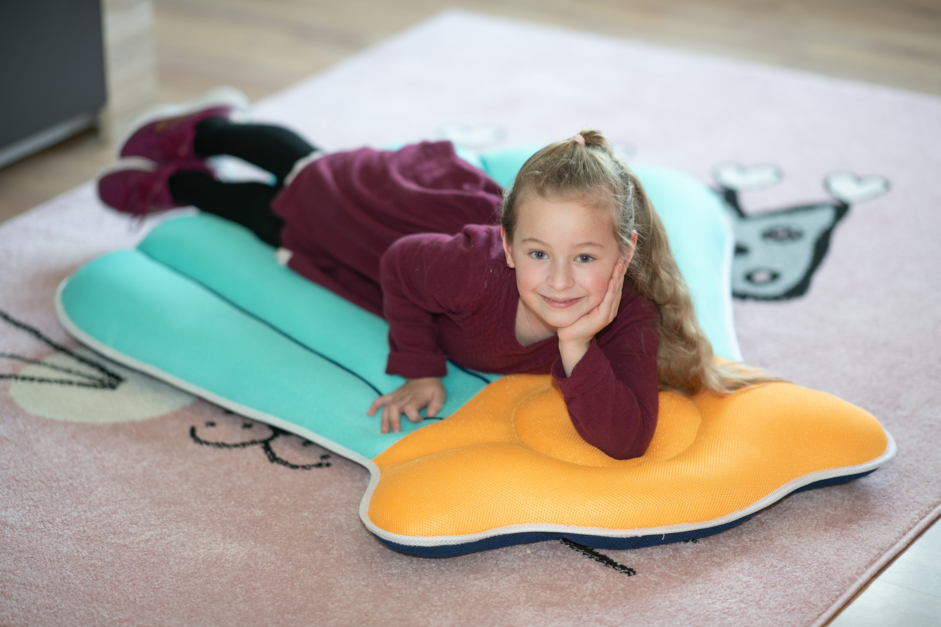 Westmann Pool Buddy Riesenmuschel türkis, orange