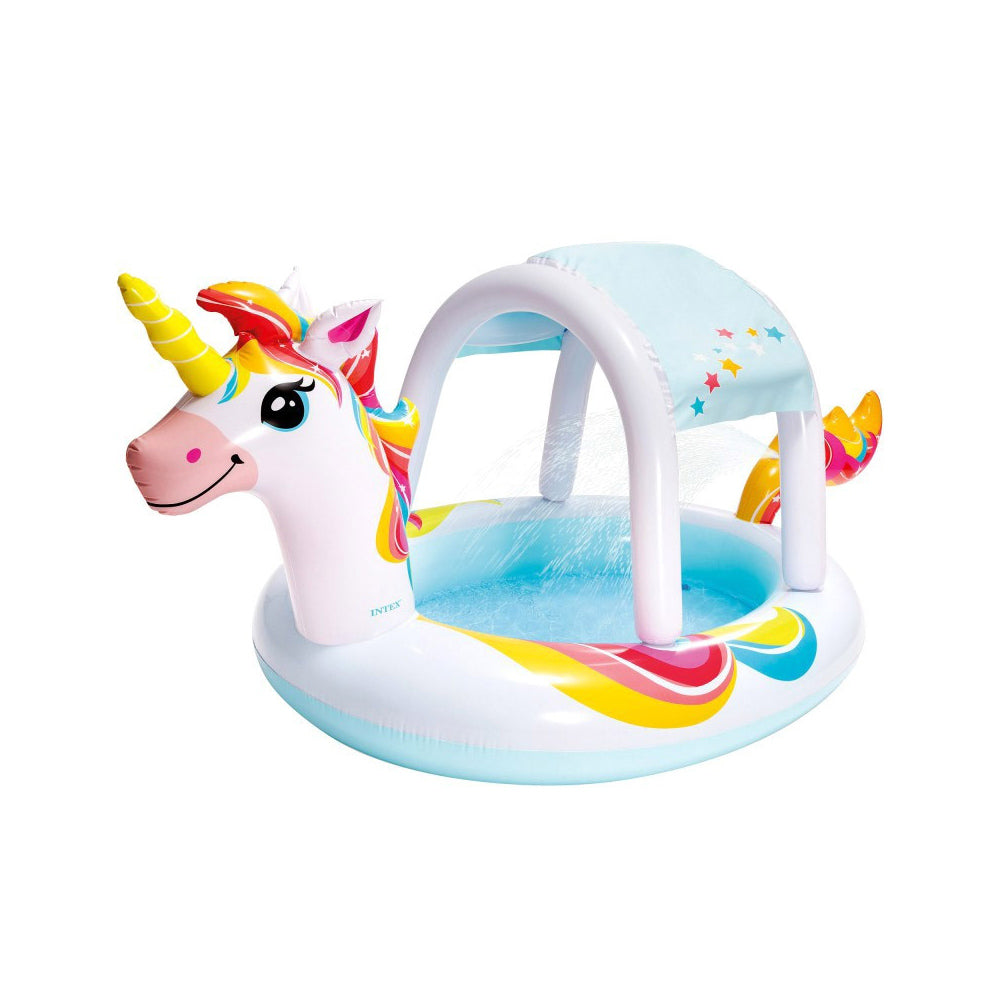 Aufblasbares Planschbecken für Kinder Intex Einhorn 130 L (254 x 132 x 109 c