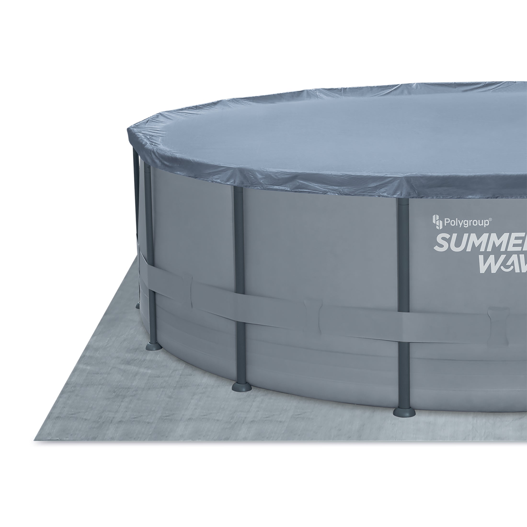 Summer Waves Elite Rundool Ø549x132 cm anthrazit