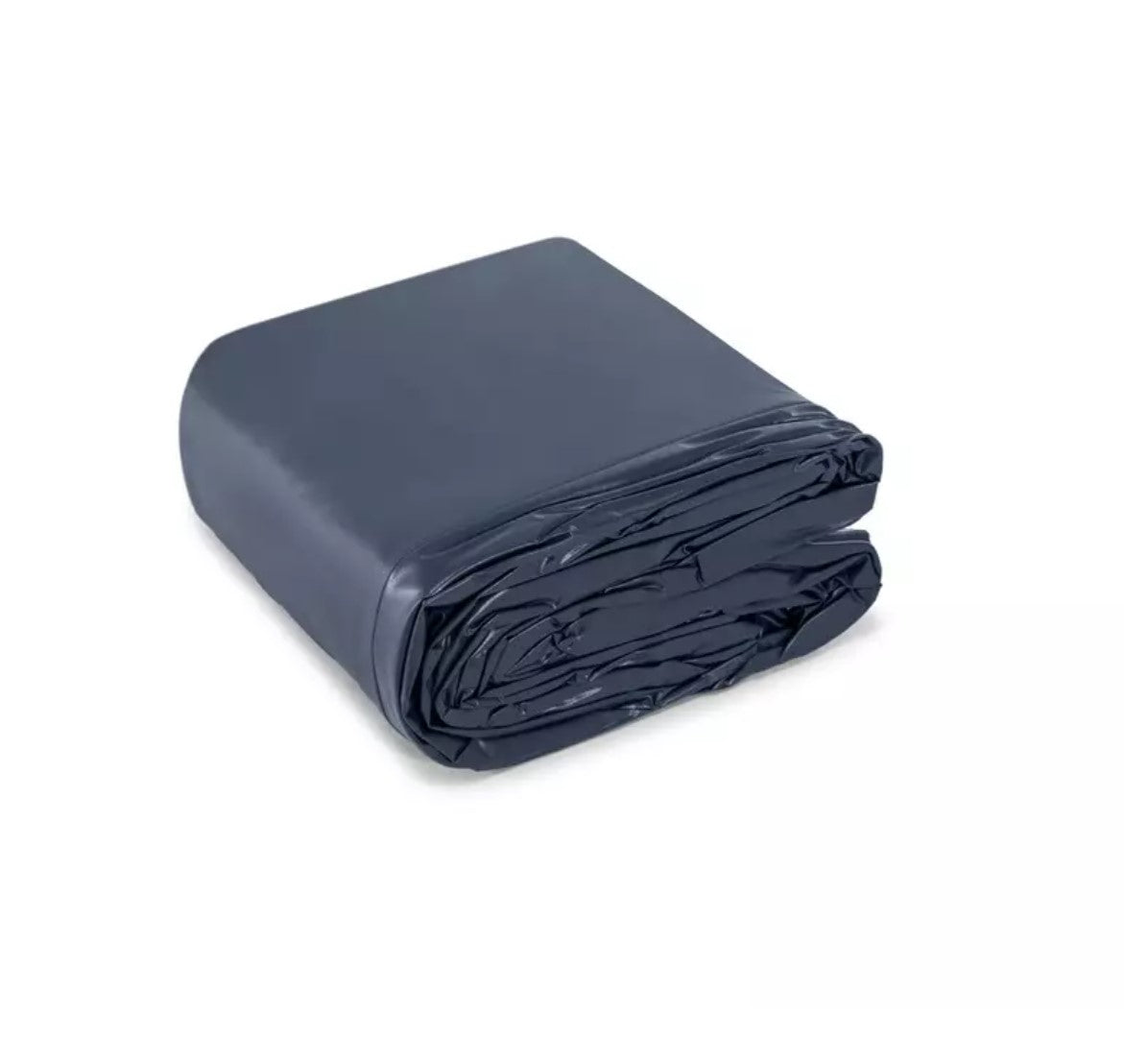 Poolabdeckplane grau