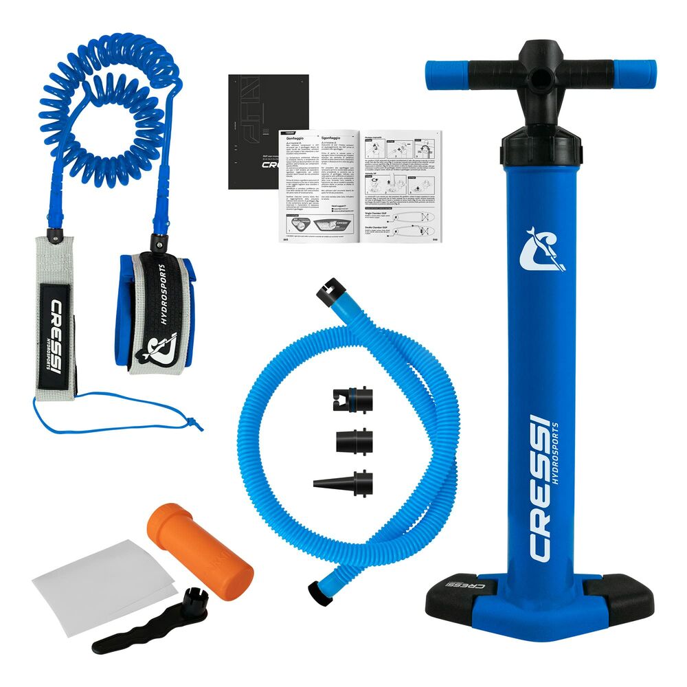 Stand Up Paddel Cressi Fluid All Round iSUP Set 10,2" Blau