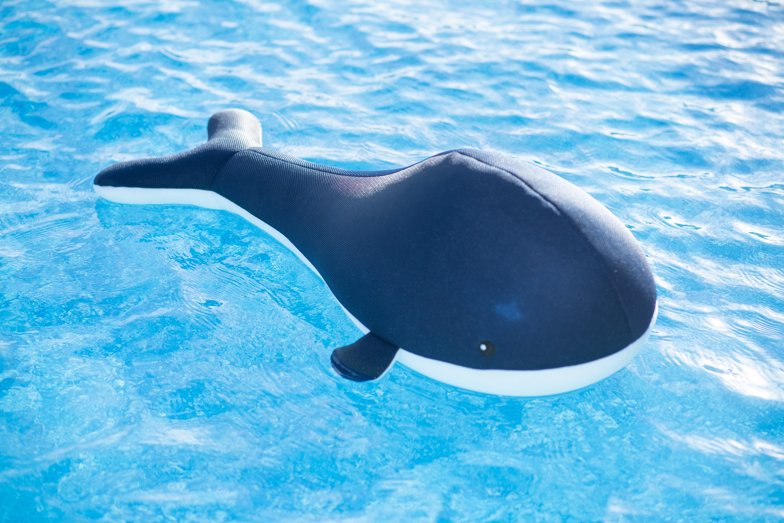 Westmann Pool Buddy Wal blau, Schwimminsel & Sitzsack