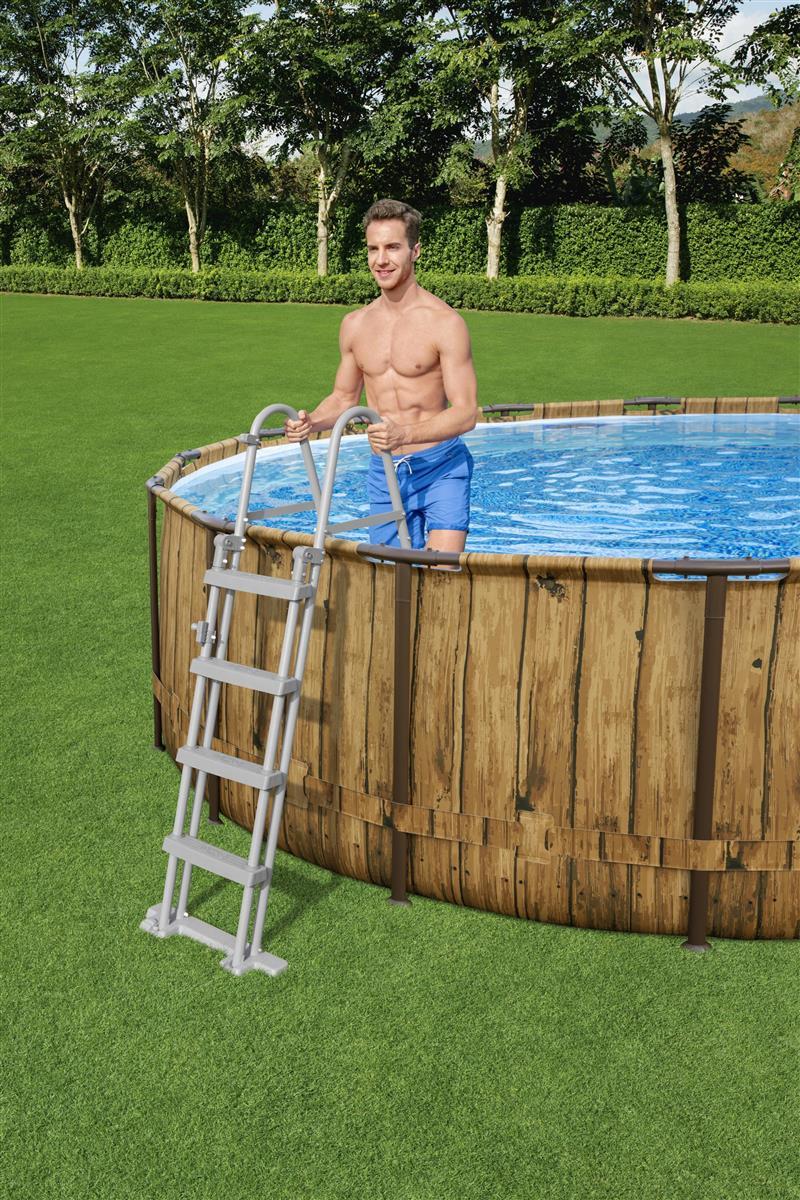 Bestway Pool braun Leiter