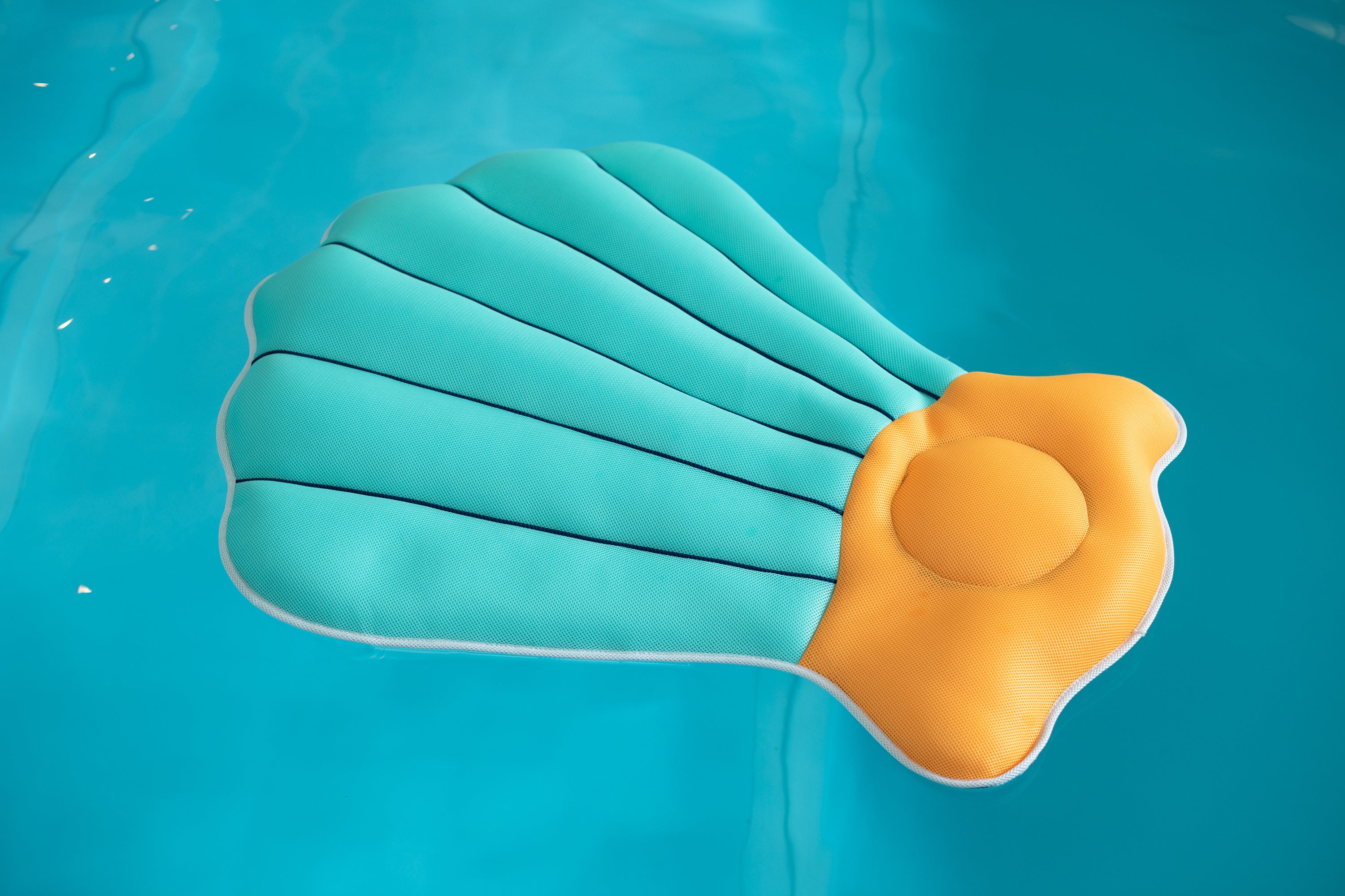 Westmann Pool Buddy Riesenmuschel türkis, orange