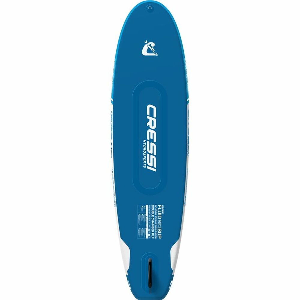 Stand Up Paddel Cressi Fluid All Round iSUP Set 10,2" Blau