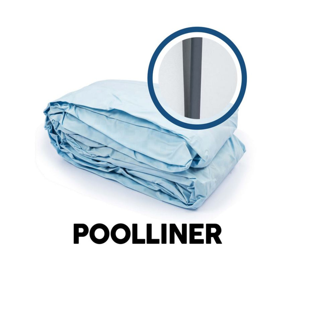 Poolfolie grau