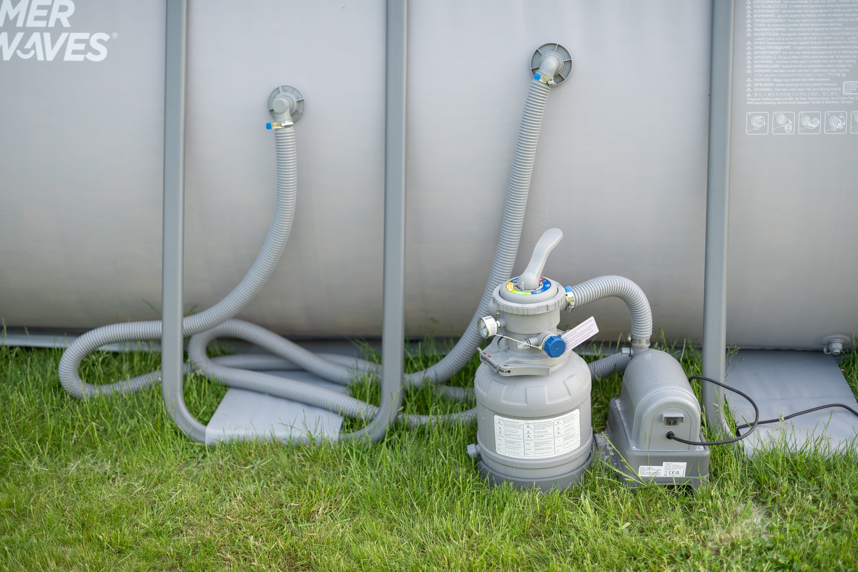 Summer Waves Elite Pool 549x274x132 cm anthrazit