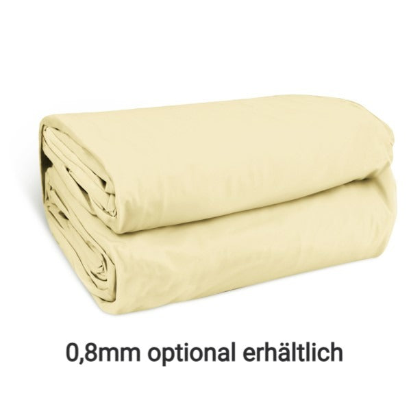 Poolfolie Stahlwandpool Sandfarbe