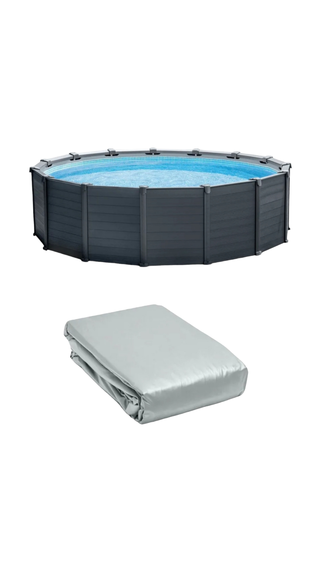 Intex Ersatzteil für Frame Pool Graphit Ø (457 x 122 cm)