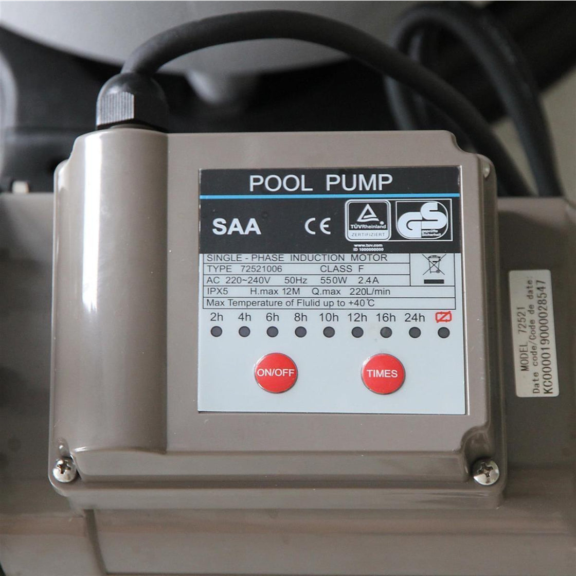 Filteranlage Trend Top 400 mm | 10,5 m³/h Pumpe | Filterpalette