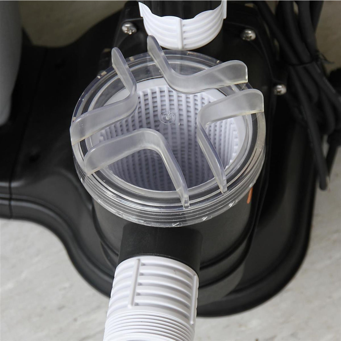 Filteranlage Trend Top 400 mm | 10,5 m³/h Pumpe | Filterpalette