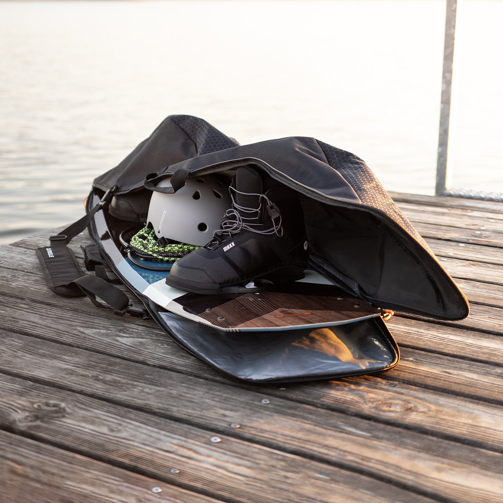 Mesle Wakeboardtasche / Kiteboardtasche Quest Padded | bis 146 cm Länge