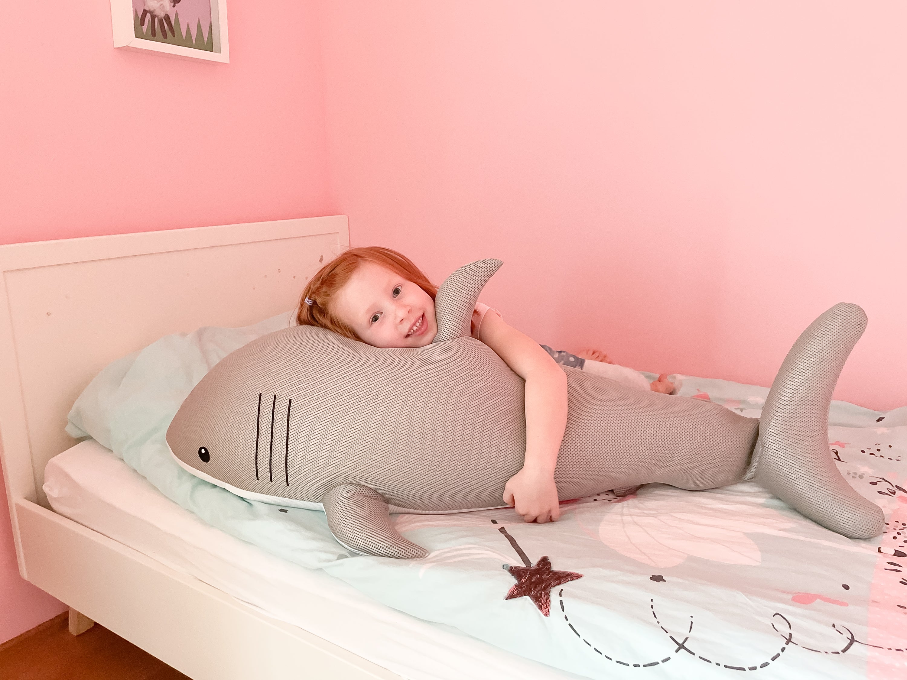 Westmann Pool Buddy Hai grau, weiss